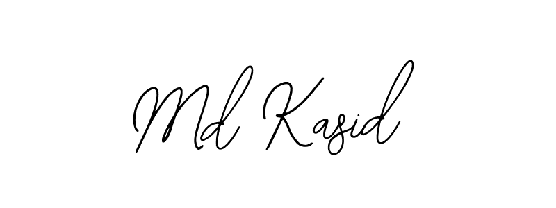 It looks lik you need a new signature style for name Md Kasid. Design unique handwritten (Bearetta-2O07w) signature with our free signature maker in just a few clicks. Md Kasid signature style 12 images and pictures png