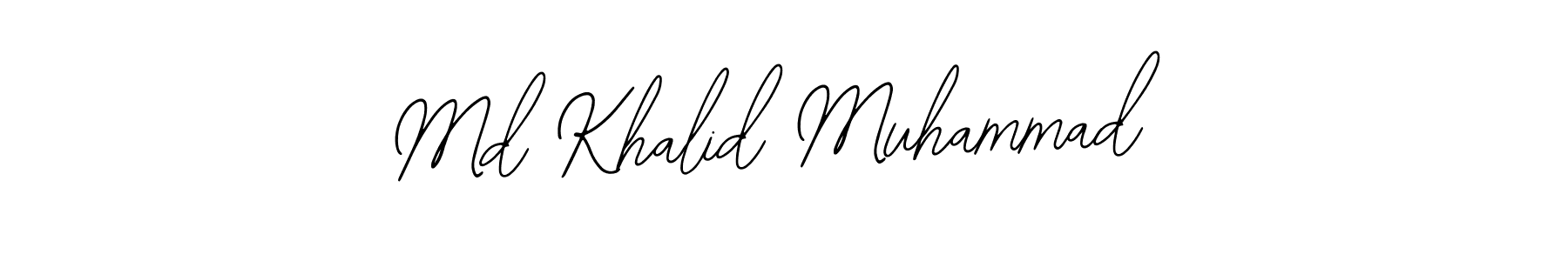 Make a beautiful signature design for name Md Khalid Muhammad. Use this online signature maker to create a handwritten signature for free. Md Khalid Muhammad signature style 12 images and pictures png