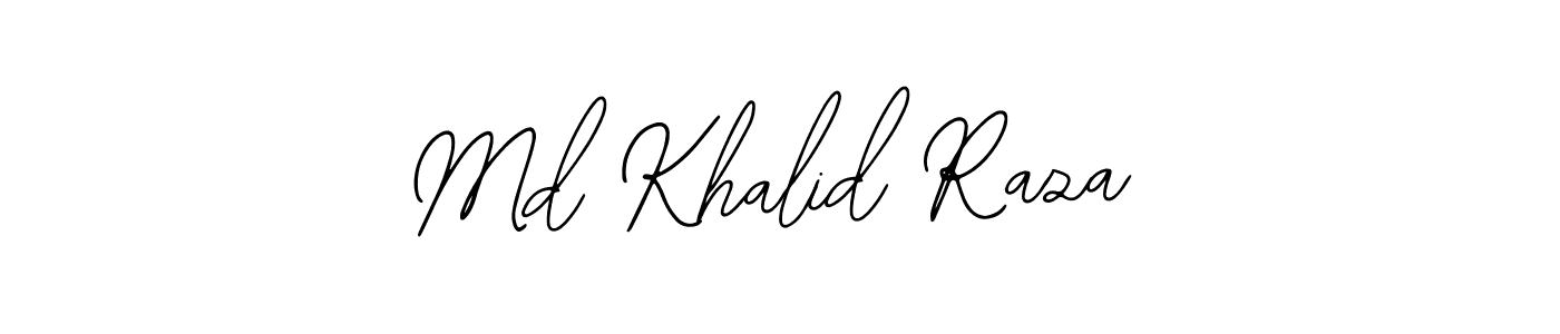 Make a beautiful signature design for name Md Khalid Raza. Use this online signature maker to create a handwritten signature for free. Md Khalid Raza signature style 12 images and pictures png