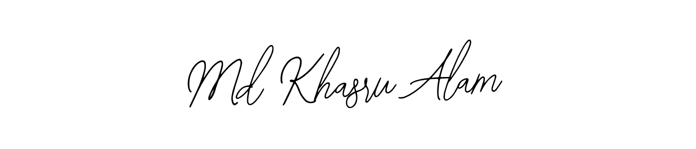 You can use this online signature creator to create a handwritten signature for the name Md Khasru Alam. This is the best online autograph maker. Md Khasru Alam signature style 12 images and pictures png