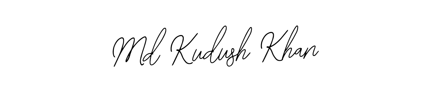 Bearetta-2O07w is a professional signature style that is perfect for those who want to add a touch of class to their signature. It is also a great choice for those who want to make their signature more unique. Get Md Kudush Khan name to fancy signature for free. Md Kudush Khan signature style 12 images and pictures png