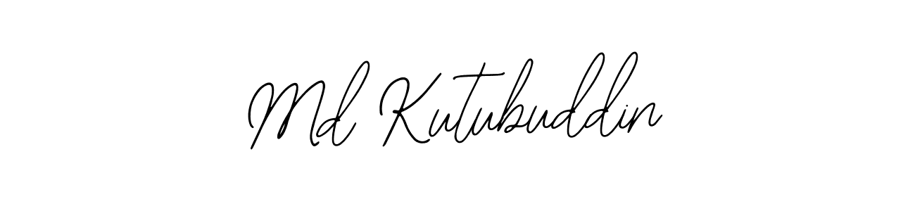You should practise on your own different ways (Bearetta-2O07w) to write your name (Md Kutubuddin) in signature. don't let someone else do it for you. Md Kutubuddin signature style 12 images and pictures png