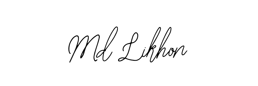 How to make Md Likhon signature? Bearetta-2O07w is a professional autograph style. Create handwritten signature for Md Likhon name. Md Likhon signature style 12 images and pictures png