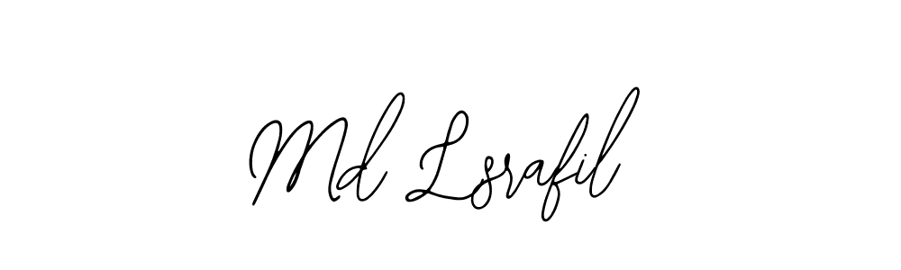You should practise on your own different ways (Bearetta-2O07w) to write your name (Md Lsrafil) in signature. don't let someone else do it for you. Md Lsrafil signature style 12 images and pictures png