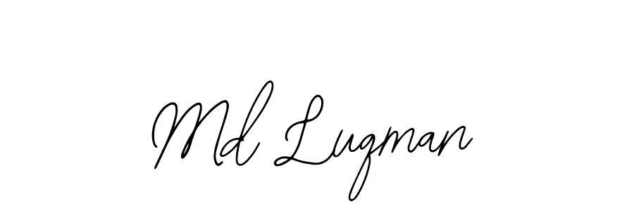 Md Luqman stylish signature style. Best Handwritten Sign (Bearetta-2O07w) for my name. Handwritten Signature Collection Ideas for my name Md Luqman. Md Luqman signature style 12 images and pictures png