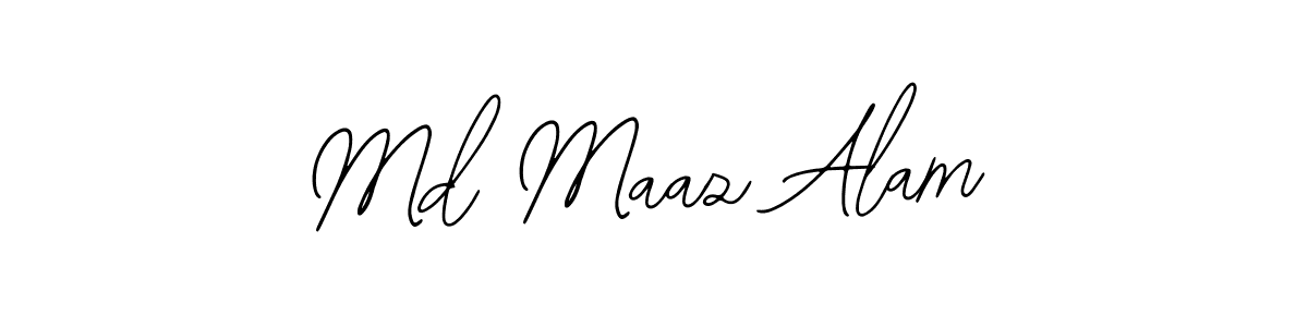 Md Maaz Alam stylish signature style. Best Handwritten Sign (Bearetta-2O07w) for my name. Handwritten Signature Collection Ideas for my name Md Maaz Alam. Md Maaz Alam signature style 12 images and pictures png