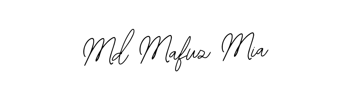 How to Draw Md Mafuz Mia signature style? Bearetta-2O07w is a latest design signature styles for name Md Mafuz Mia. Md Mafuz Mia signature style 12 images and pictures png