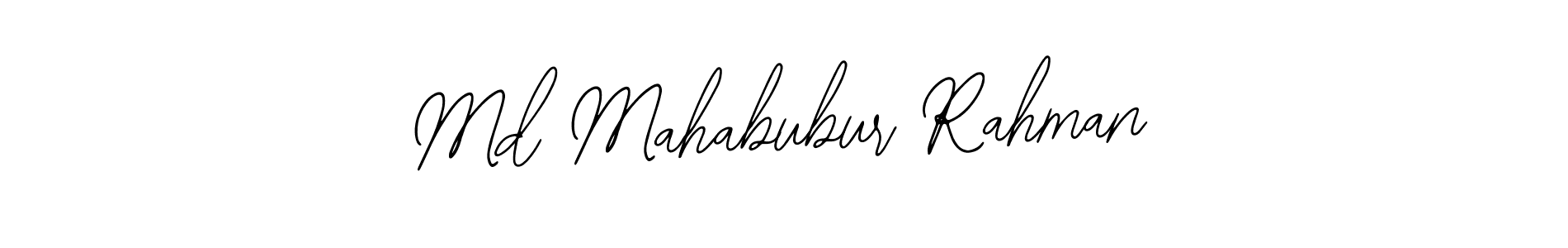 Also You can easily find your signature by using the search form. We will create Md Mahabubur Rahman name handwritten signature images for you free of cost using Bearetta-2O07w sign style. Md Mahabubur Rahman signature style 12 images and pictures png