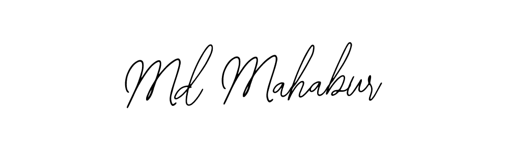 Create a beautiful signature design for name Md Mahabur. With this signature (Bearetta-2O07w) fonts, you can make a handwritten signature for free. Md Mahabur signature style 12 images and pictures png