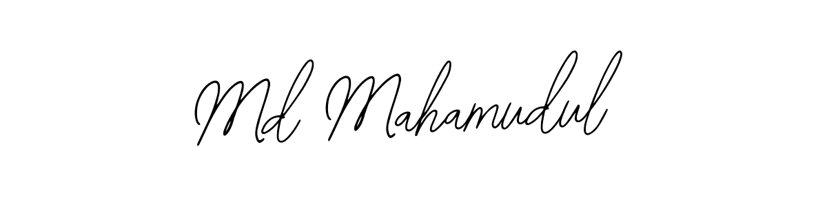 Design your own signature with our free online signature maker. With this signature software, you can create a handwritten (Bearetta-2O07w) signature for name Md Mahamudul. Md Mahamudul signature style 12 images and pictures png