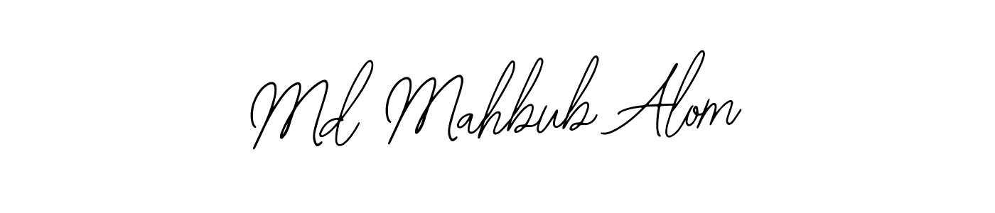 How to Draw Md Mahbub Alom signature style? Bearetta-2O07w is a latest design signature styles for name Md Mahbub Alom. Md Mahbub Alom signature style 12 images and pictures png