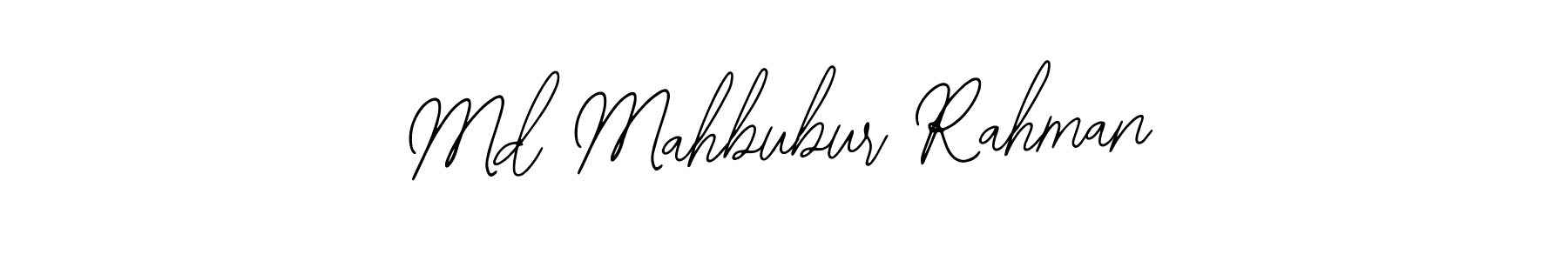 Create a beautiful signature design for name Md Mahbubur Rahman. With this signature (Bearetta-2O07w) fonts, you can make a handwritten signature for free. Md Mahbubur Rahman signature style 12 images and pictures png