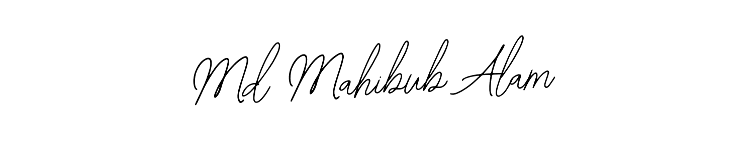 You should practise on your own different ways (Bearetta-2O07w) to write your name (Md Mahibub Alam) in signature. don't let someone else do it for you. Md Mahibub Alam signature style 12 images and pictures png