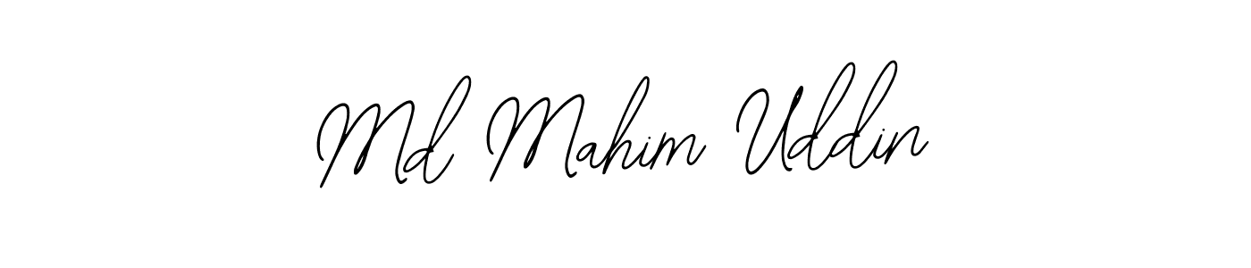 Also You can easily find your signature by using the search form. We will create Md Mahim Uddin name handwritten signature images for you free of cost using Bearetta-2O07w sign style. Md Mahim Uddin signature style 12 images and pictures png