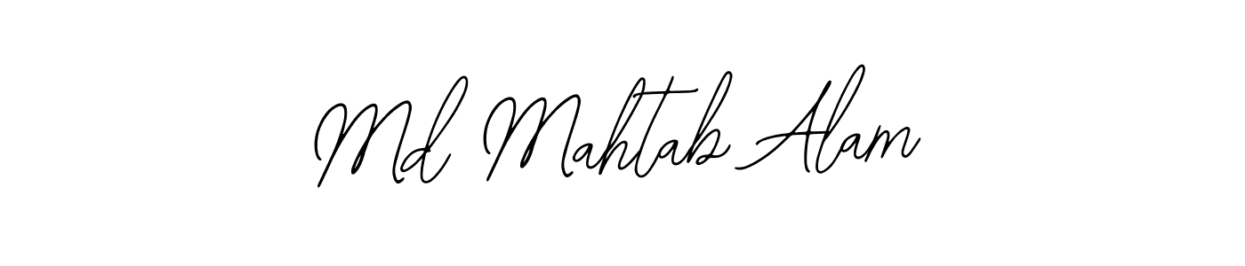 The best way (Bearetta-2O07w) to make a short signature is to pick only two or three words in your name. The name Md Mahtab Alam include a total of six letters. For converting this name. Md Mahtab Alam signature style 12 images and pictures png