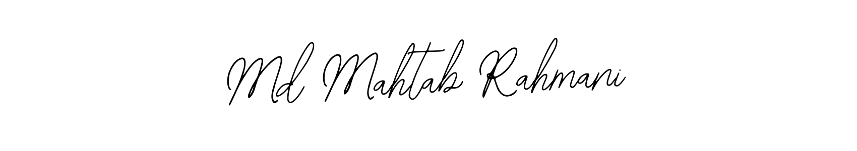 How to Draw Md Mahtab Rahmani signature style? Bearetta-2O07w is a latest design signature styles for name Md Mahtab Rahmani. Md Mahtab Rahmani signature style 12 images and pictures png