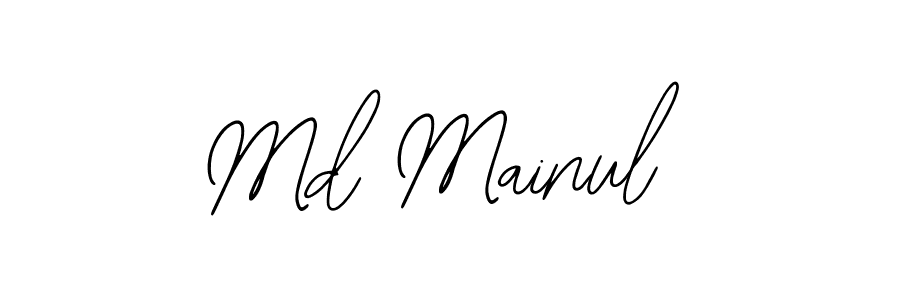 This is the best signature style for the Md Mainul name. Also you like these signature font (Bearetta-2O07w). Mix name signature. Md Mainul signature style 12 images and pictures png