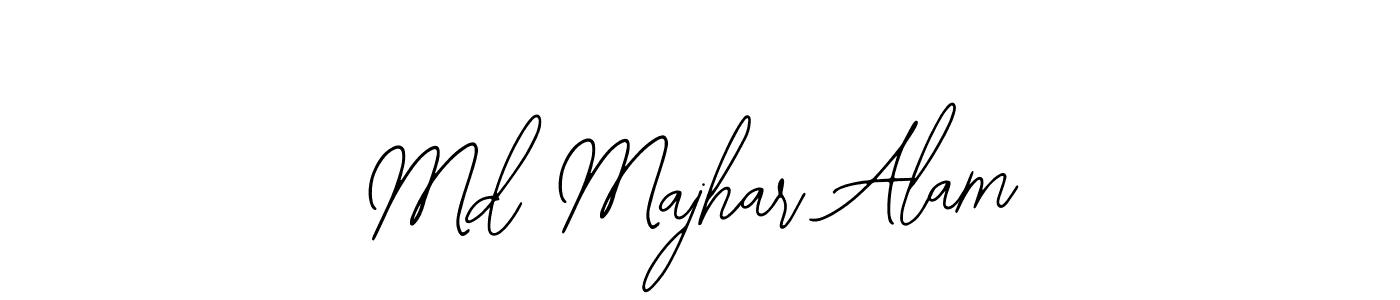 This is the best signature style for the Md Majhar Alam name. Also you like these signature font (Bearetta-2O07w). Mix name signature. Md Majhar Alam signature style 12 images and pictures png