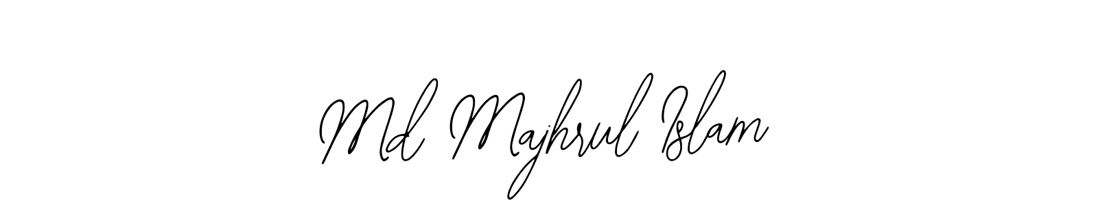 You should practise on your own different ways (Bearetta-2O07w) to write your name (Md Majhrul Islam) in signature. don't let someone else do it for you. Md Majhrul Islam signature style 12 images and pictures png