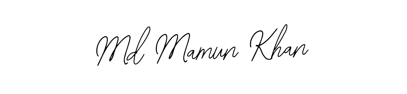 It looks lik you need a new signature style for name Md Mamun Khan. Design unique handwritten (Bearetta-2O07w) signature with our free signature maker in just a few clicks. Md Mamun Khan signature style 12 images and pictures png