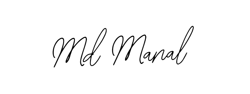 Bearetta-2O07w is a professional signature style that is perfect for those who want to add a touch of class to their signature. It is also a great choice for those who want to make their signature more unique. Get Md Manal name to fancy signature for free. Md Manal signature style 12 images and pictures png