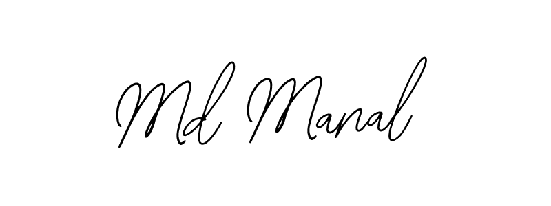 How to Draw Md Manal signature style? Bearetta-2O07w is a latest design signature styles for name Md Manal. Md Manal signature style 12 images and pictures png