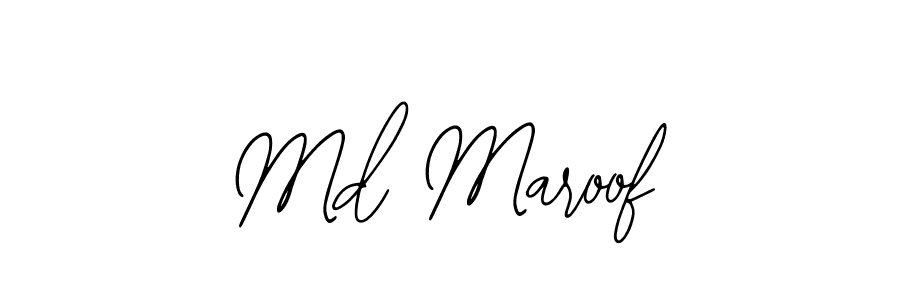 Make a beautiful signature design for name Md Maroof. With this signature (Bearetta-2O07w) style, you can create a handwritten signature for free. Md Maroof signature style 12 images and pictures png
