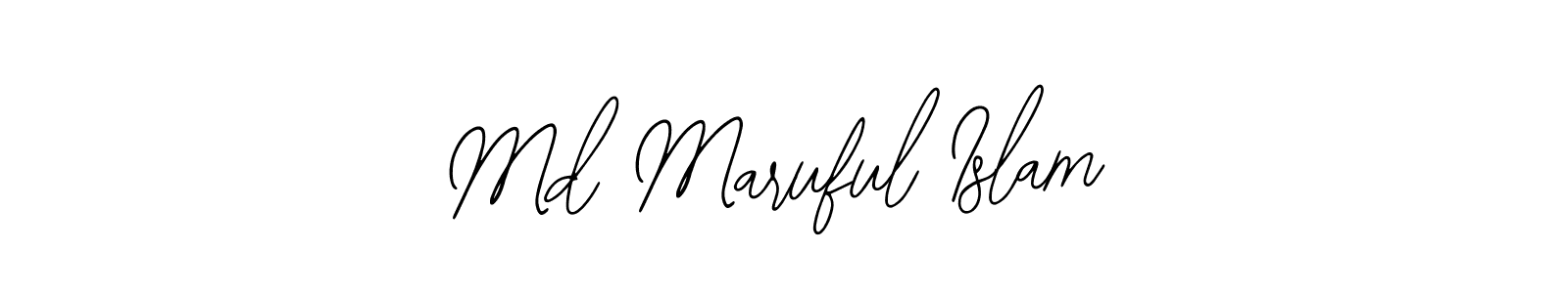 Create a beautiful signature design for name Md Maruful Islam. With this signature (Bearetta-2O07w) fonts, you can make a handwritten signature for free. Md Maruful Islam signature style 12 images and pictures png