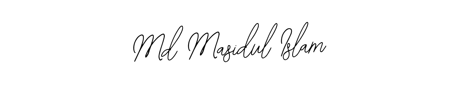 Similarly Bearetta-2O07w is the best handwritten signature design. Signature creator online .You can use it as an online autograph creator for name Md Masidul Islam. Md Masidul Islam signature style 12 images and pictures png