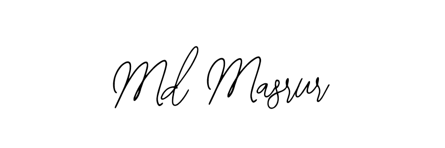 The best way (Bearetta-2O07w) to make a short signature is to pick only two or three words in your name. The name Md Masrur include a total of six letters. For converting this name. Md Masrur signature style 12 images and pictures png