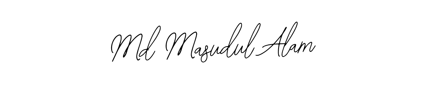 if you are searching for the best signature style for your name Md Masudul Alam. so please give up your signature search. here we have designed multiple signature styles  using Bearetta-2O07w. Md Masudul Alam signature style 12 images and pictures png