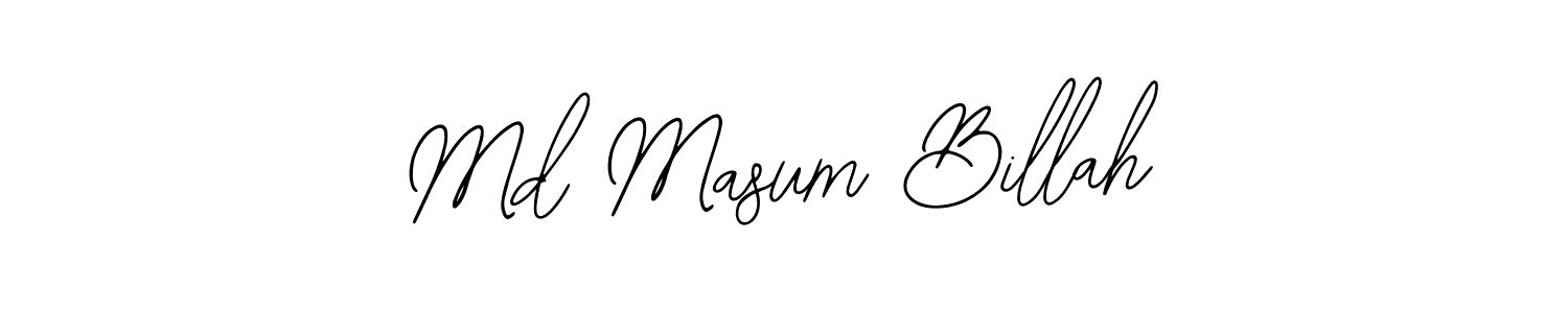 Make a beautiful signature design for name Md Masum Billah. With this signature (Bearetta-2O07w) style, you can create a handwritten signature for free. Md Masum Billah signature style 12 images and pictures png
