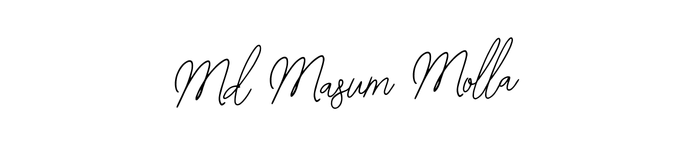 Create a beautiful signature design for name Md Masum Molla. With this signature (Bearetta-2O07w) fonts, you can make a handwritten signature for free. Md Masum Molla signature style 12 images and pictures png