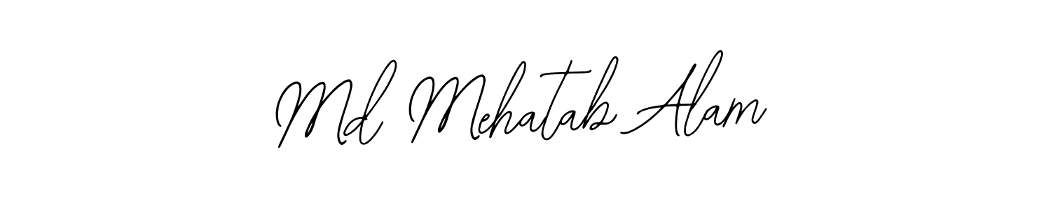 How to make Md Mehatab Alam signature? Bearetta-2O07w is a professional autograph style. Create handwritten signature for Md Mehatab Alam name. Md Mehatab Alam signature style 12 images and pictures png