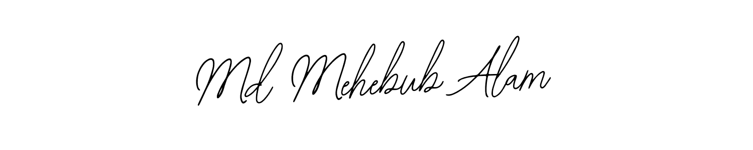 Md Mehebub Alam stylish signature style. Best Handwritten Sign (Bearetta-2O07w) for my name. Handwritten Signature Collection Ideas for my name Md Mehebub Alam. Md Mehebub Alam signature style 12 images and pictures png