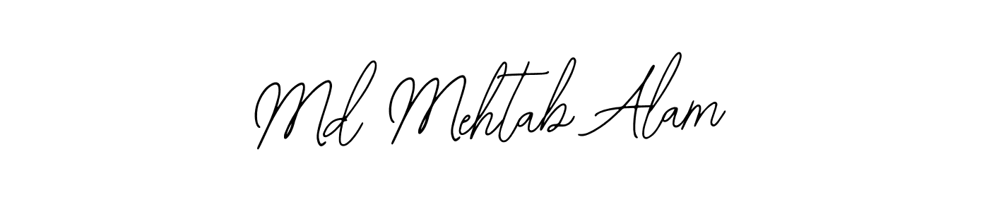 How to make Md Mehtab Alam signature? Bearetta-2O07w is a professional autograph style. Create handwritten signature for Md Mehtab Alam name. Md Mehtab Alam signature style 12 images and pictures png
