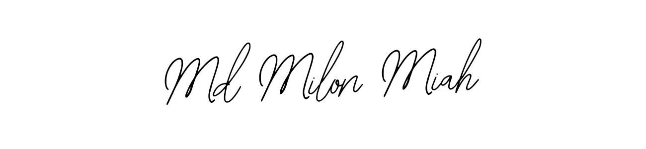 Make a beautiful signature design for name Md Milon Miah. Use this online signature maker to create a handwritten signature for free. Md Milon Miah signature style 12 images and pictures png