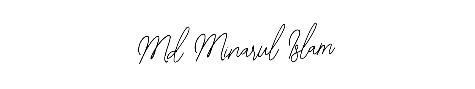 Make a beautiful signature design for name Md Minarul Islam. With this signature (Bearetta-2O07w) style, you can create a handwritten signature for free. Md Minarul Islam signature style 12 images and pictures png