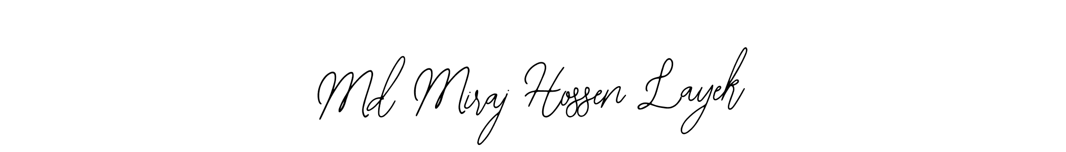 Use a signature maker to create a handwritten signature online. With this signature software, you can design (Bearetta-2O07w) your own signature for name Md Miraj Hossen Layek. Md Miraj Hossen Layek signature style 12 images and pictures png