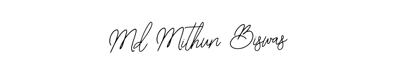 You should practise on your own different ways (Bearetta-2O07w) to write your name (Md Mithun Biswas) in signature. don't let someone else do it for you. Md Mithun Biswas signature style 12 images and pictures png