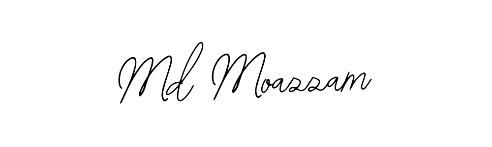 How to make Md Moazzam signature? Bearetta-2O07w is a professional autograph style. Create handwritten signature for Md Moazzam name. Md Moazzam signature style 12 images and pictures png