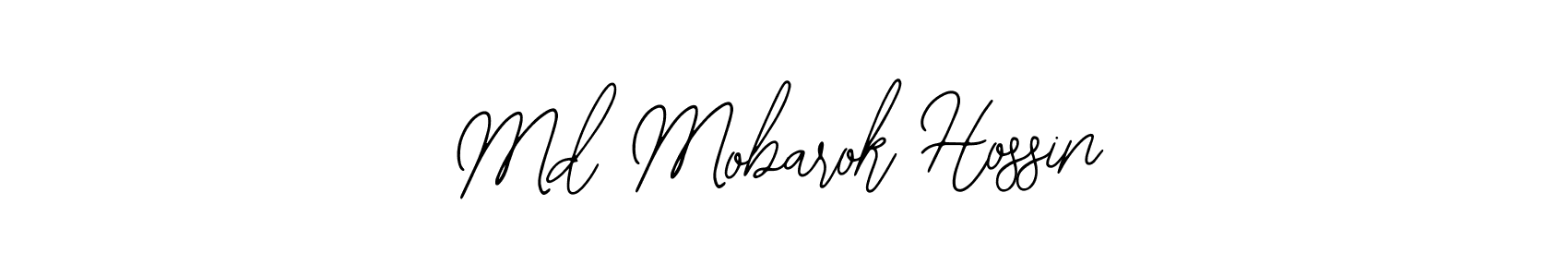 if you are searching for the best signature style for your name Md Mobarok Hossin. so please give up your signature search. here we have designed multiple signature styles  using Bearetta-2O07w. Md Mobarok Hossin signature style 12 images and pictures png