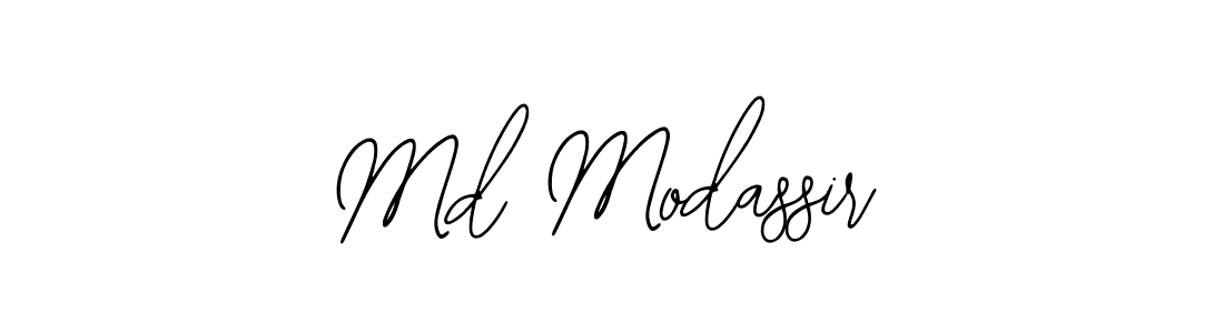 Also we have Md Modassir name is the best signature style. Create professional handwritten signature collection using Bearetta-2O07w autograph style. Md Modassir signature style 12 images and pictures png