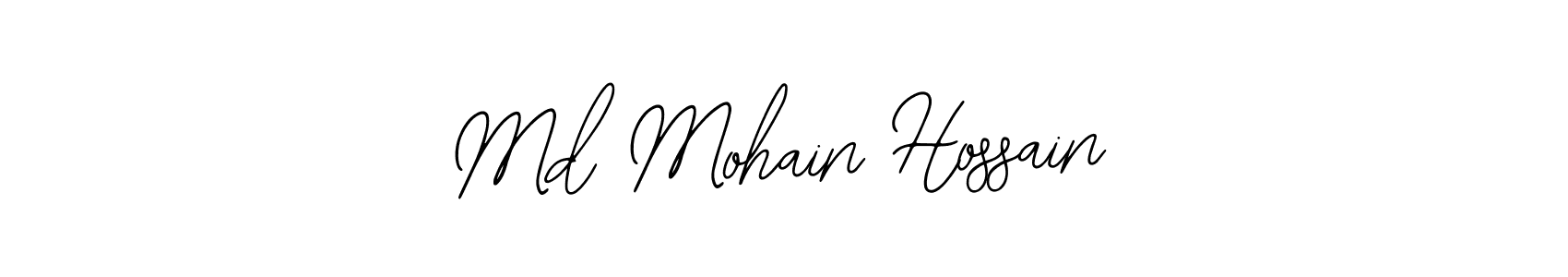 See photos of Md Mohain Hossain official signature by Spectra . Check more albums & portfolios. Read reviews & check more about Bearetta-2O07w font. Md Mohain Hossain signature style 12 images and pictures png