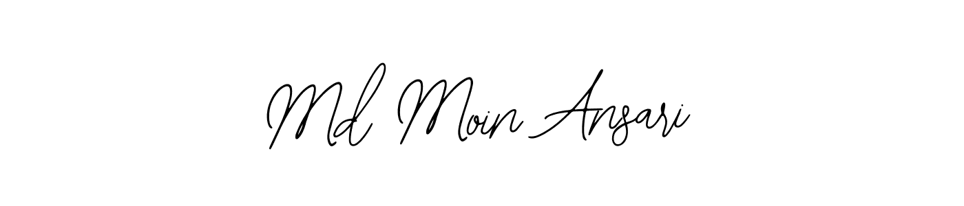 Md Moin Ansari stylish signature style. Best Handwritten Sign (Bearetta-2O07w) for my name. Handwritten Signature Collection Ideas for my name Md Moin Ansari. Md Moin Ansari signature style 12 images and pictures png