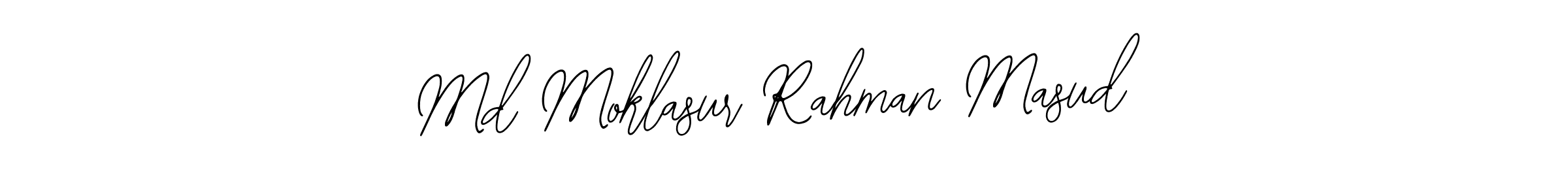 Make a beautiful signature design for name Md Moklasur Rahman Masud. Use this online signature maker to create a handwritten signature for free. Md Moklasur Rahman Masud signature style 12 images and pictures png