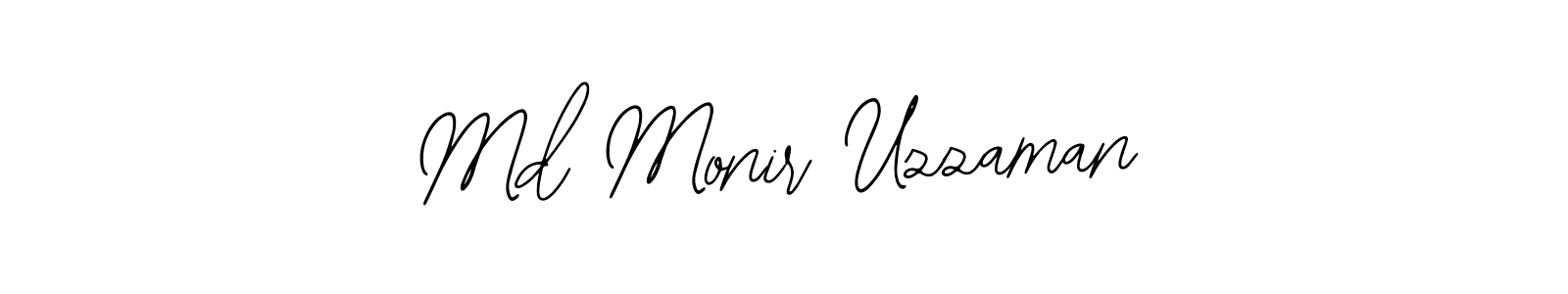 Make a beautiful signature design for name Md Monir Uzzaman. Use this online signature maker to create a handwritten signature for free. Md Monir Uzzaman signature style 12 images and pictures png