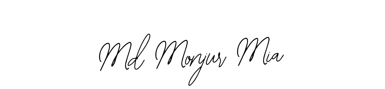 See photos of Md Monjur Mia official signature by Spectra . Check more albums & portfolios. Read reviews & check more about Bearetta-2O07w font. Md Monjur Mia signature style 12 images and pictures png