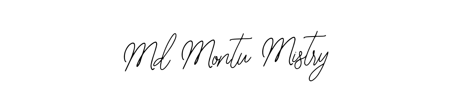 How to Draw Md Montu Mistry signature style? Bearetta-2O07w is a latest design signature styles for name Md Montu Mistry. Md Montu Mistry signature style 12 images and pictures png