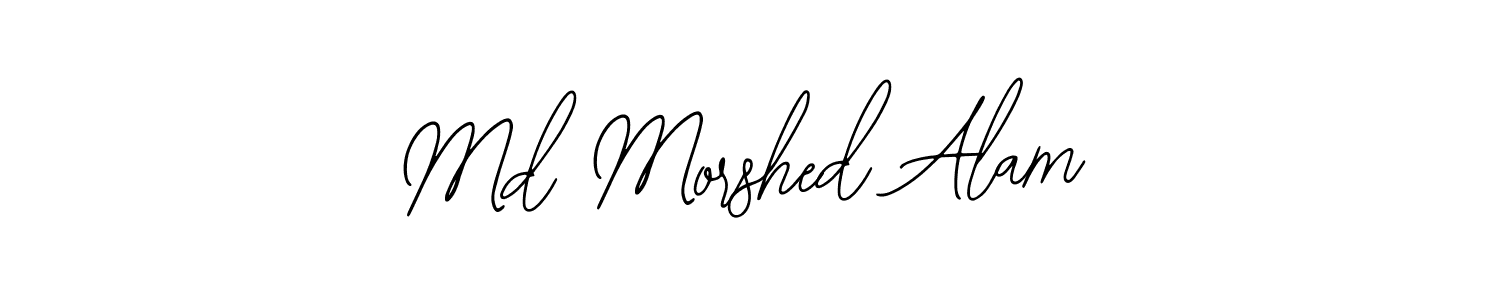 How to Draw Md Morshed Alam signature style? Bearetta-2O07w is a latest design signature styles for name Md Morshed Alam. Md Morshed Alam signature style 12 images and pictures png